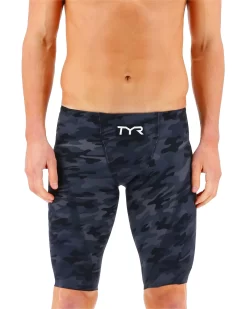 TYR Men's Venzo™ High Jammer - USA Blackout Camo